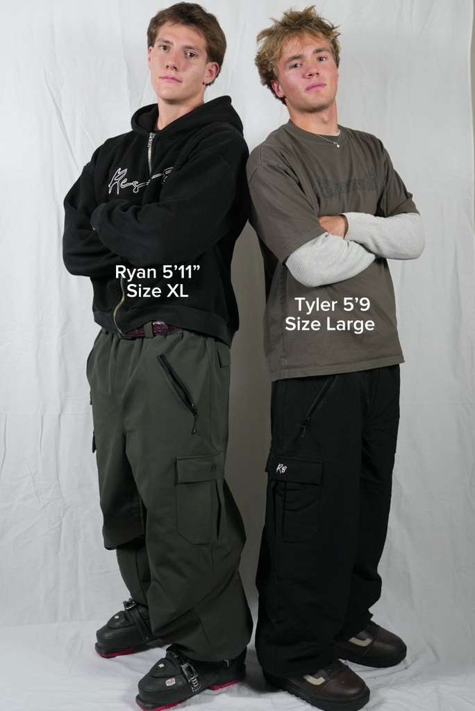 R8 Cargos Army Green